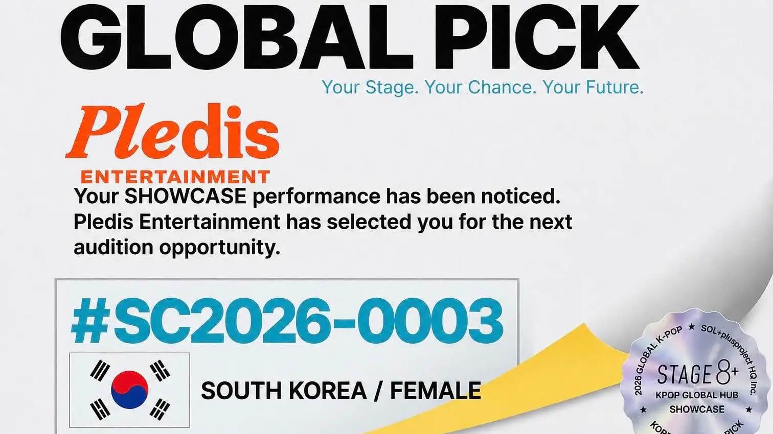 #2026-0003 KOREAN LABEL