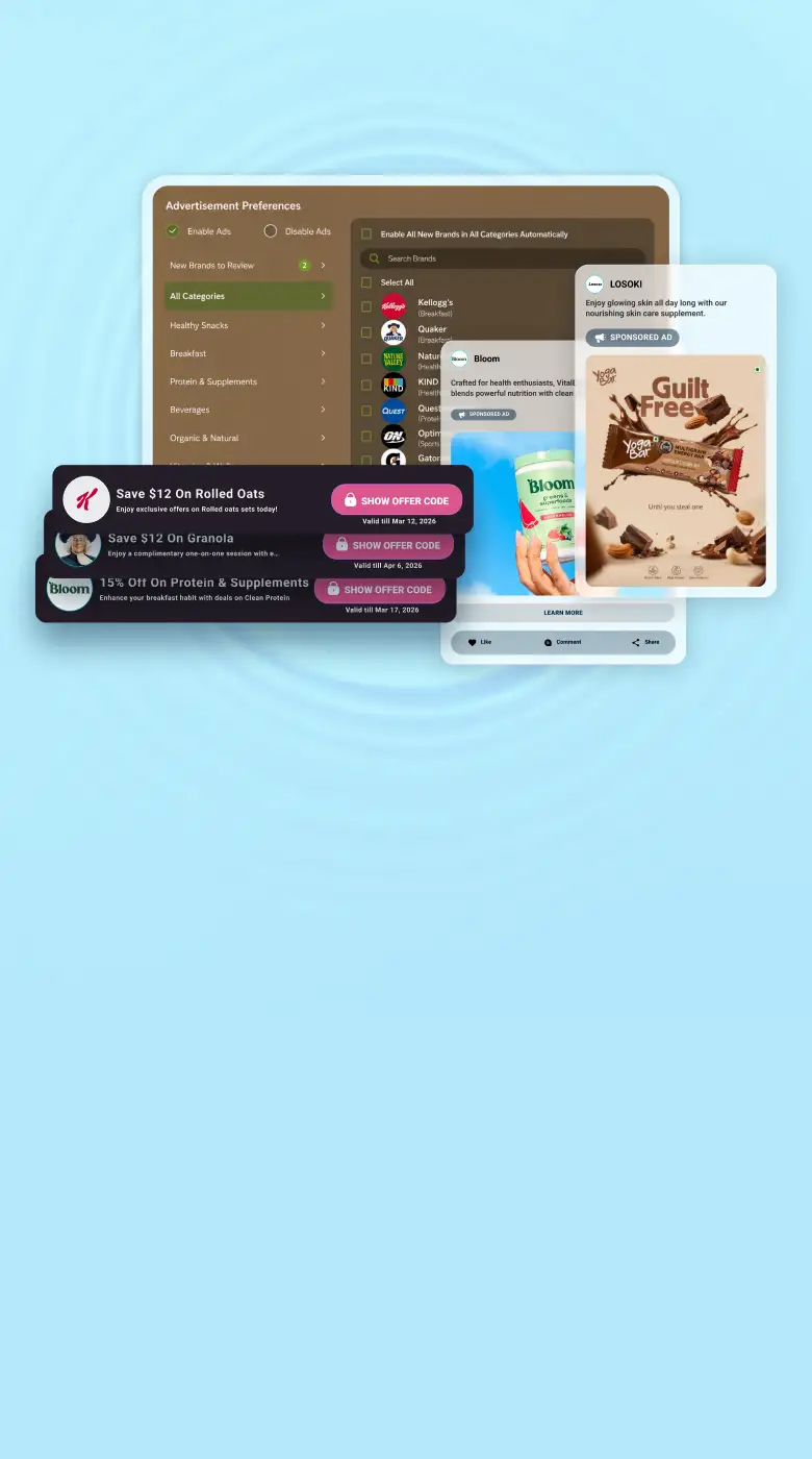 Run your own advertising network to earn money from brands and provide special VIP offers to your fans.